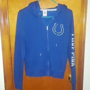 Pink Indianapolis Colts Zip Up